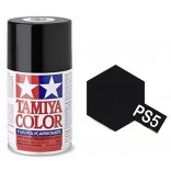 TINTA SPRAY RC PARA BOLHAS PRETO LATA 100ML TAMIYA PS-5